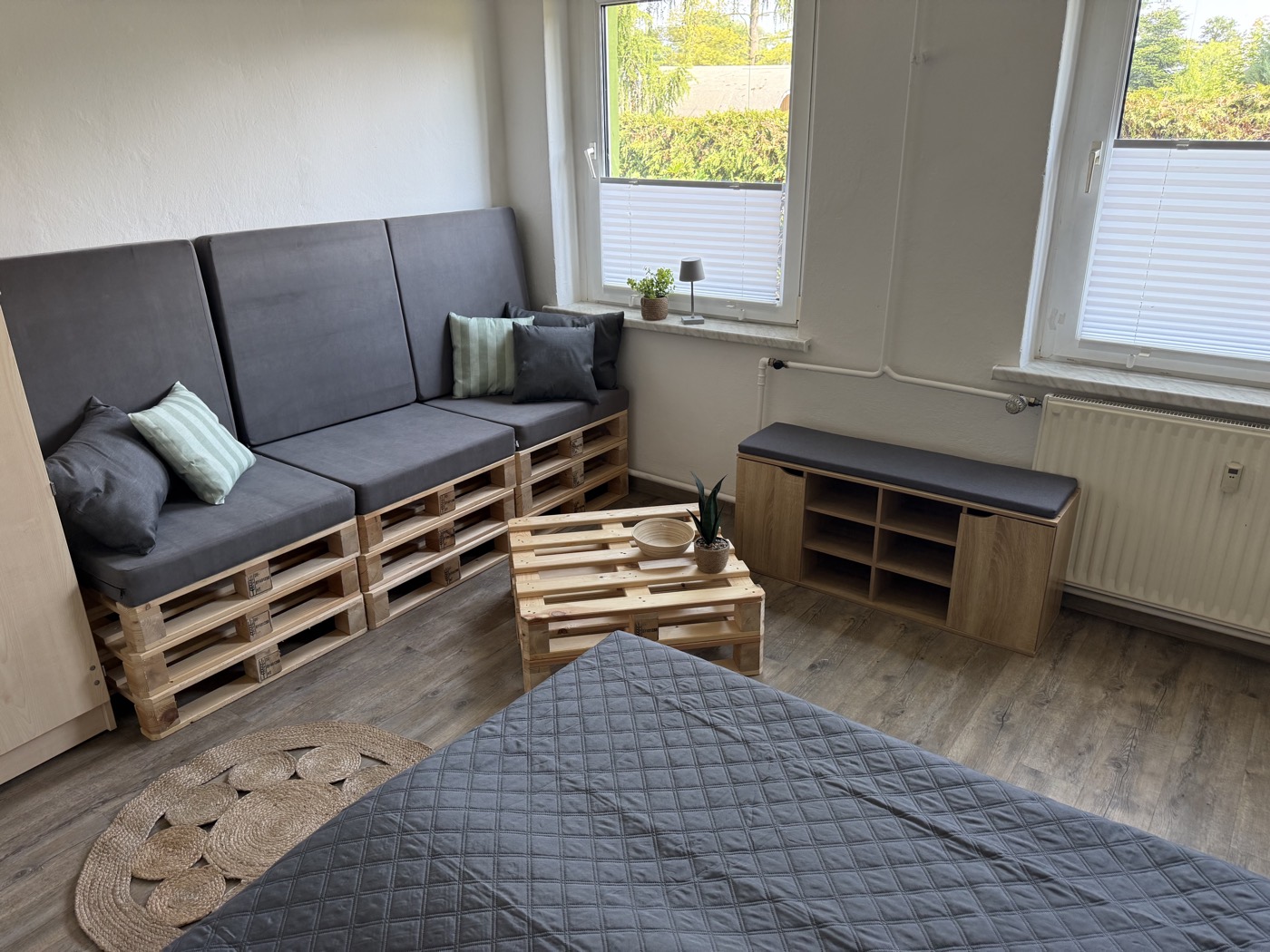 Doppelzimmer mit Gemeinschaftsbad – Foto 3